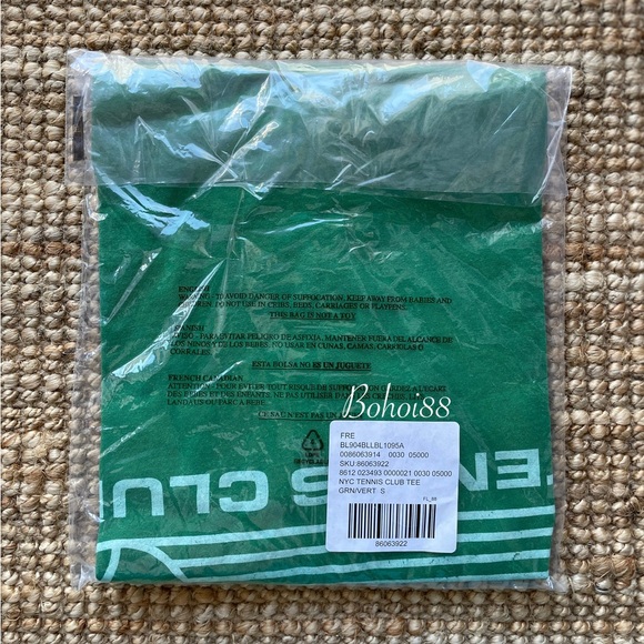 NEW Free People Original Retro Brand NYC Tennis Club Tee - Picture 8 of 13